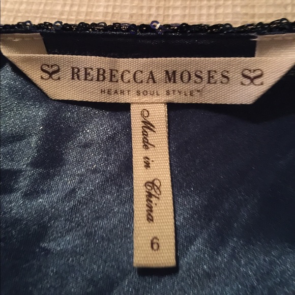 REBECCA MOSES SEQUIN COLORFUL DRESS - Picture 3 of 8